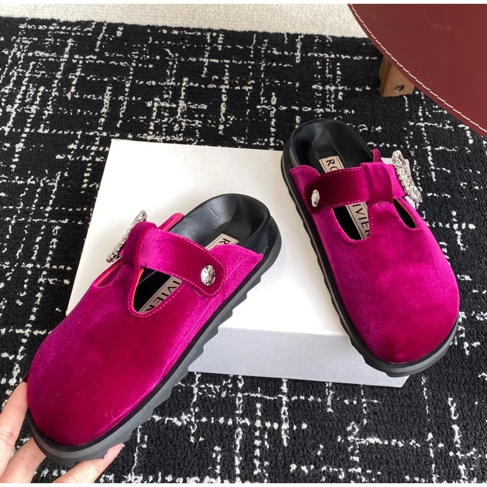 Roger Vivier Slidy Viv’ Women’s Slippers - Picture 7 of 9